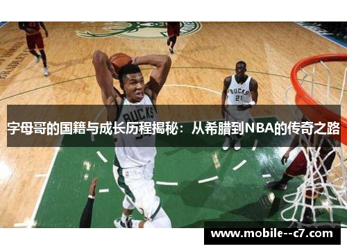 字母哥的国籍与成长历程揭秘：从希腊到NBA的传奇之路