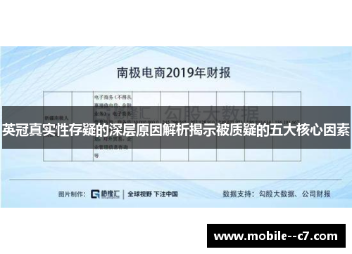 英冠真实性存疑的深层原因解析揭示被质疑的五大核心因素