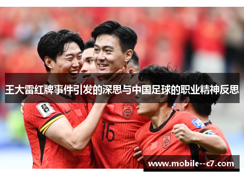 王大雷红牌事件引发的深思与中国足球的职业精神反思