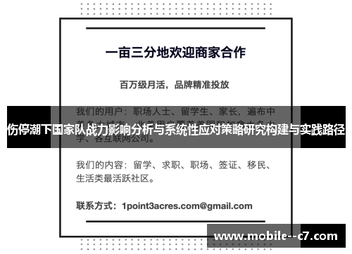 伤停潮下国家队战力影响分析与系统性应对策略研究构建与实践路径