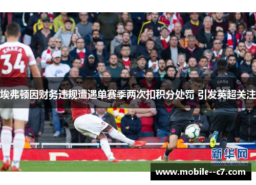 埃弗顿因财务违规遭遇单赛季两次扣积分处罚 引发英超关注